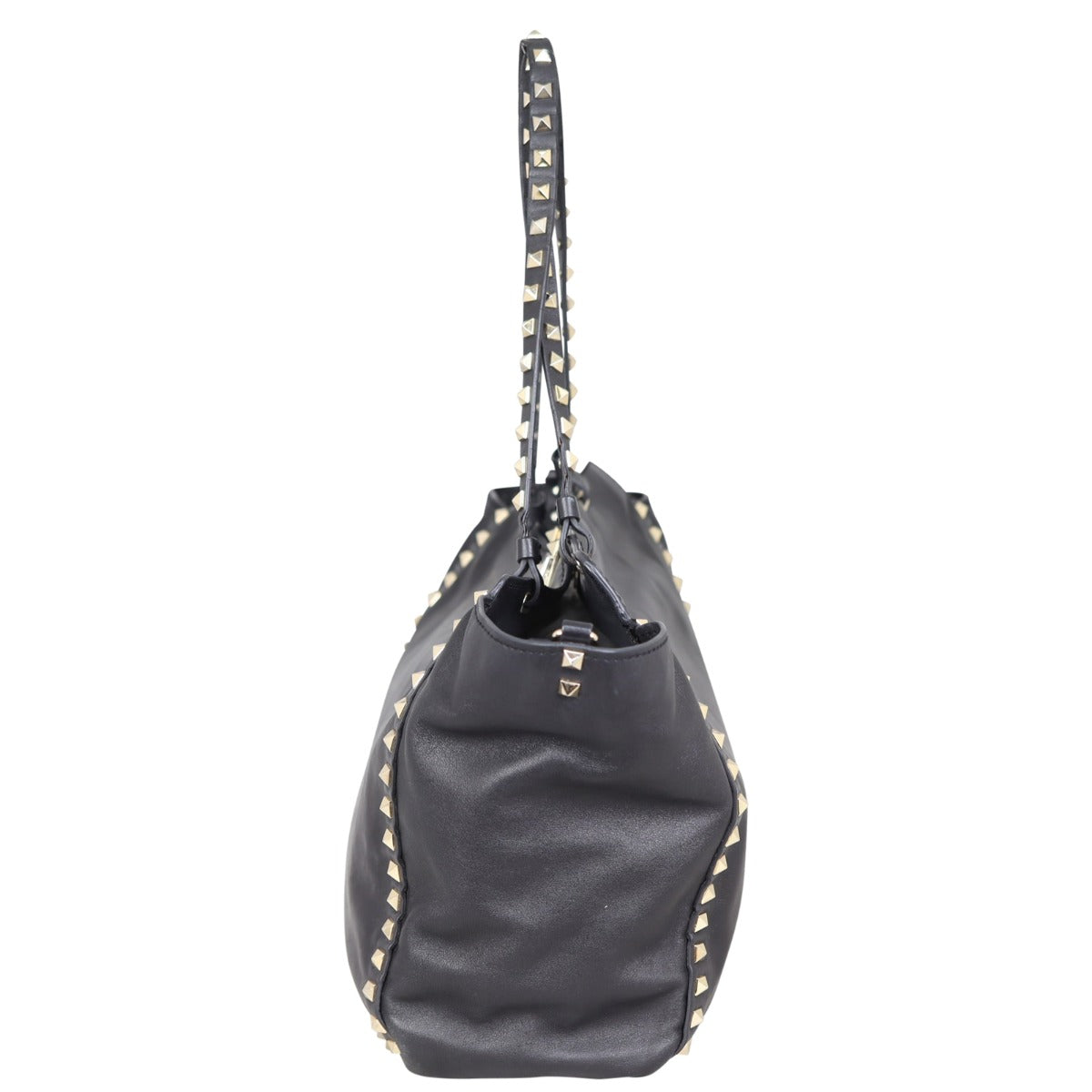 Valentino Rockstud Tote Medium Side
