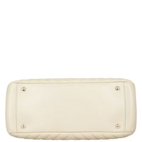 Chanel CC Chevron Shopping Tote Base

