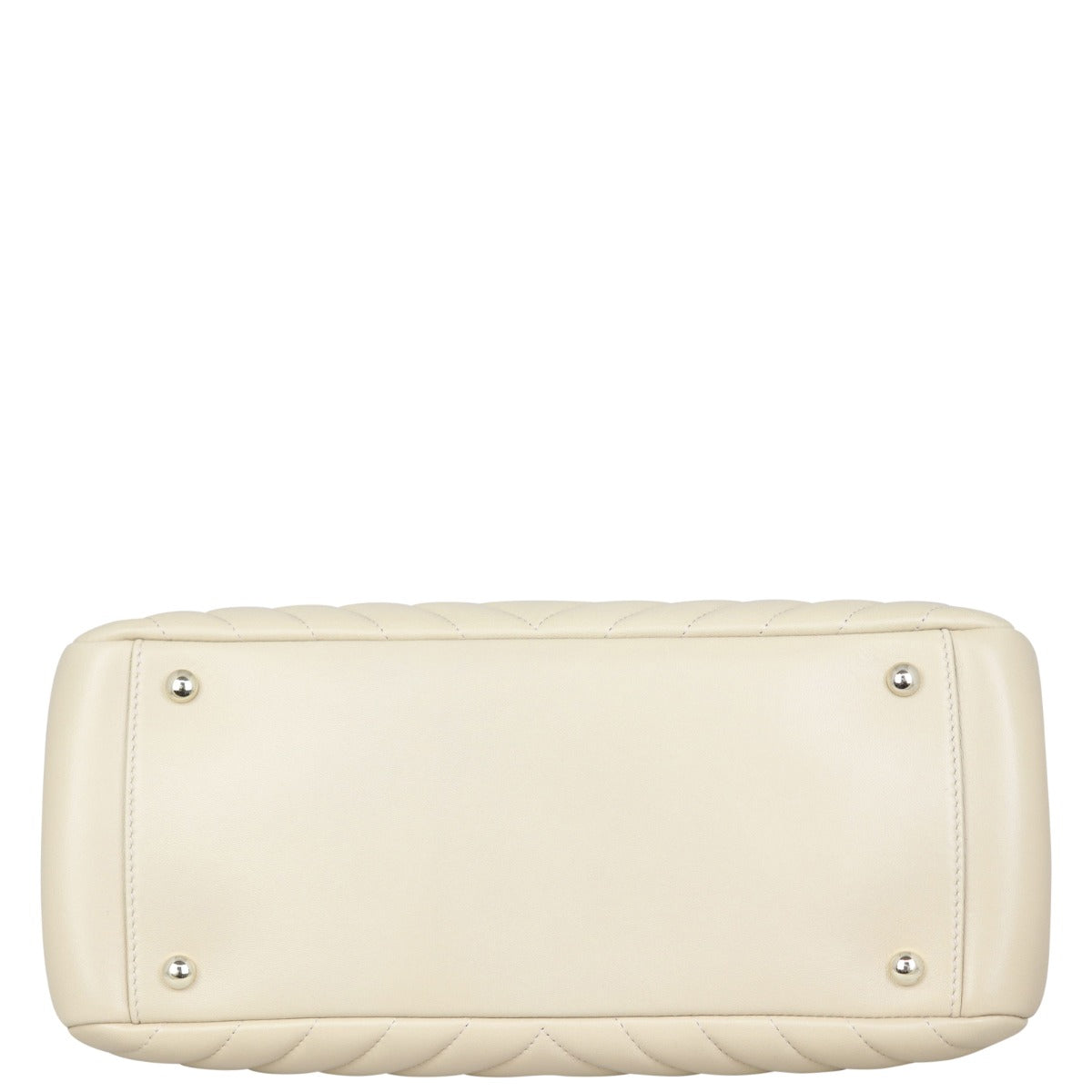 Chanel CC Chevron Shopping Tote Base
