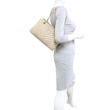 Chanel CC Chevron Shopping Tote Mannequin

