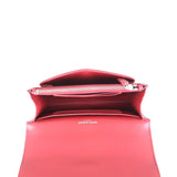 Saint Laurent Sunset Mini Croc-Embossed Whole interior
