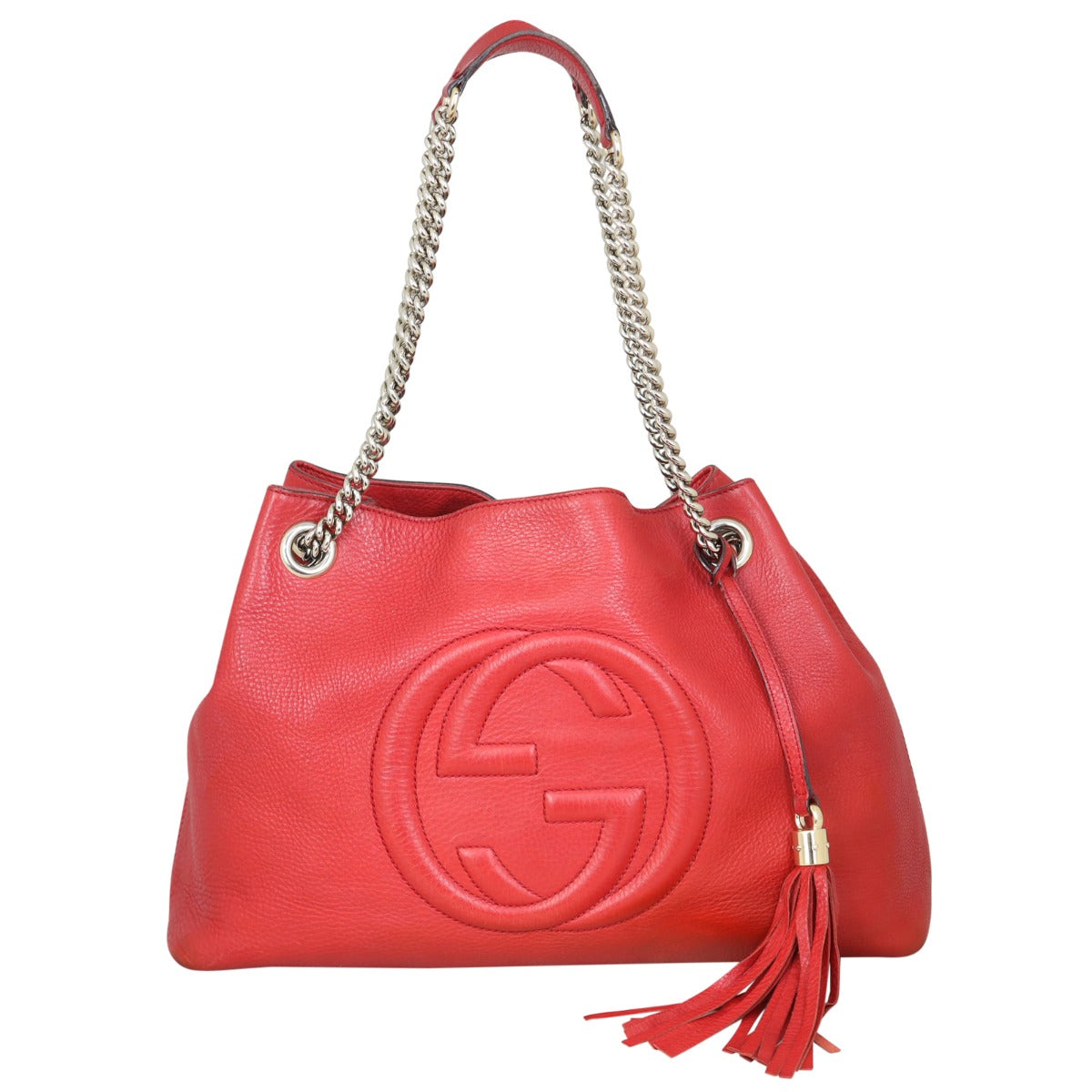 Gucci Soho Chain Shoulder Bag Medium Front
