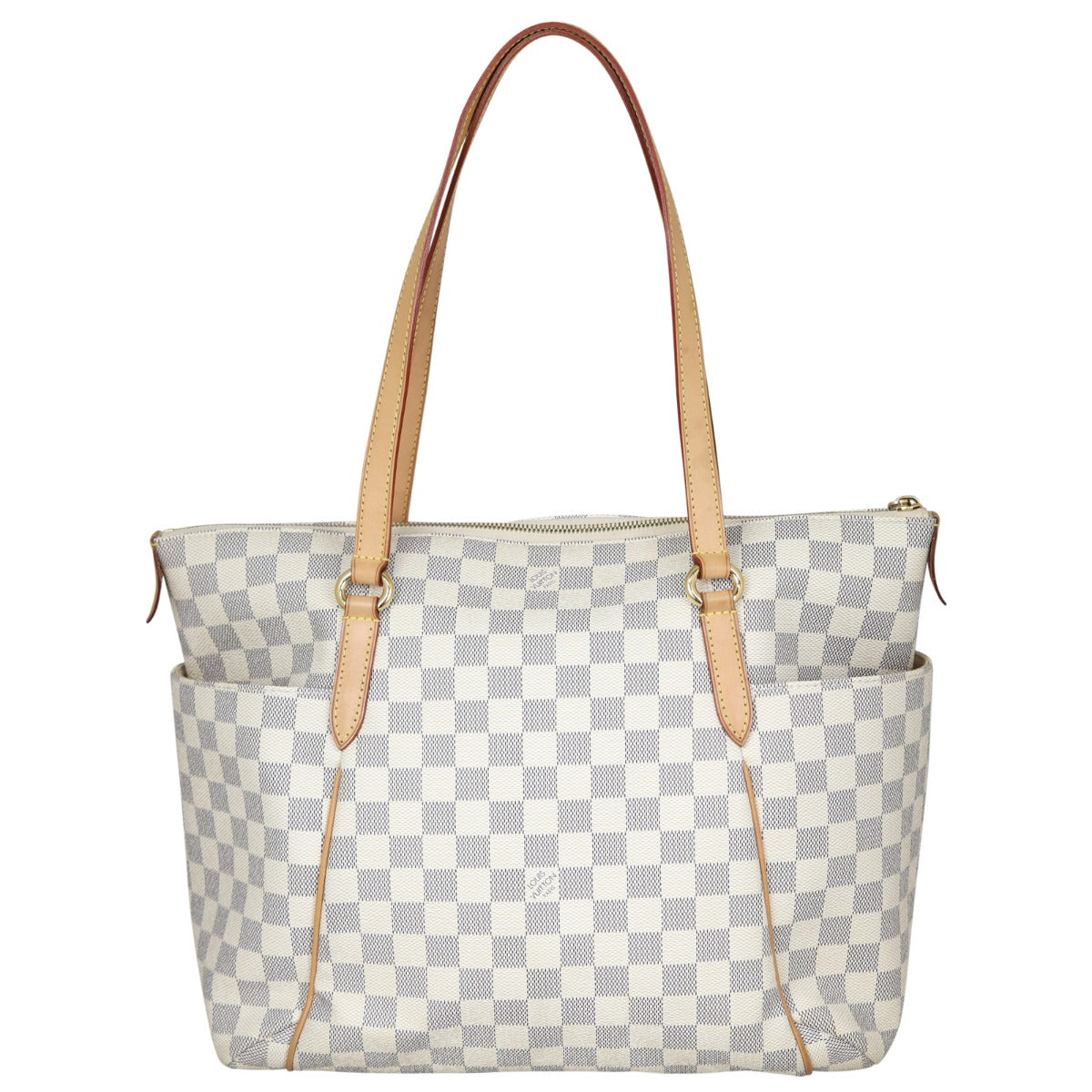 Louis Vuitton Totally MM Damier Azur Back

