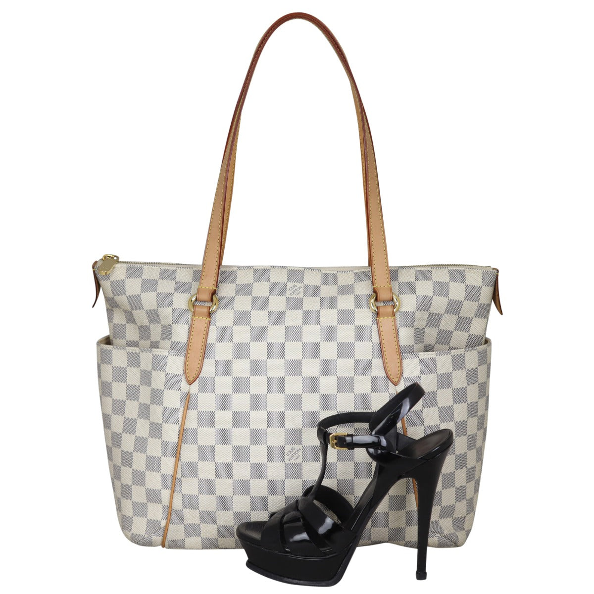 Louis Vuitton Totally MM Damier Azur Shoe
