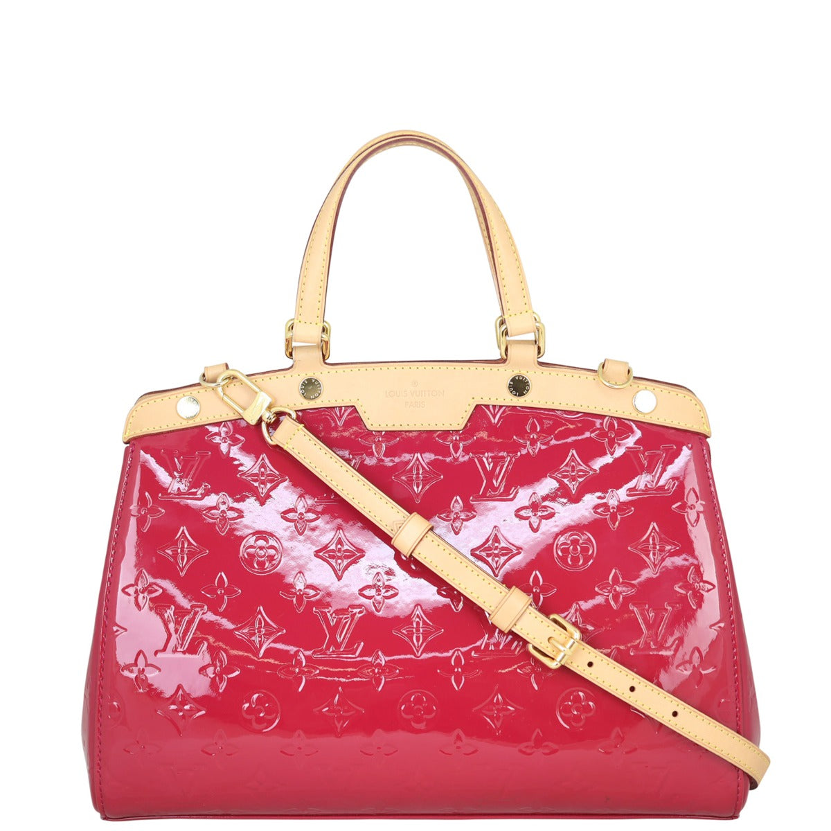 Louis Vuitton Brea MM Monogram Vernis Front
