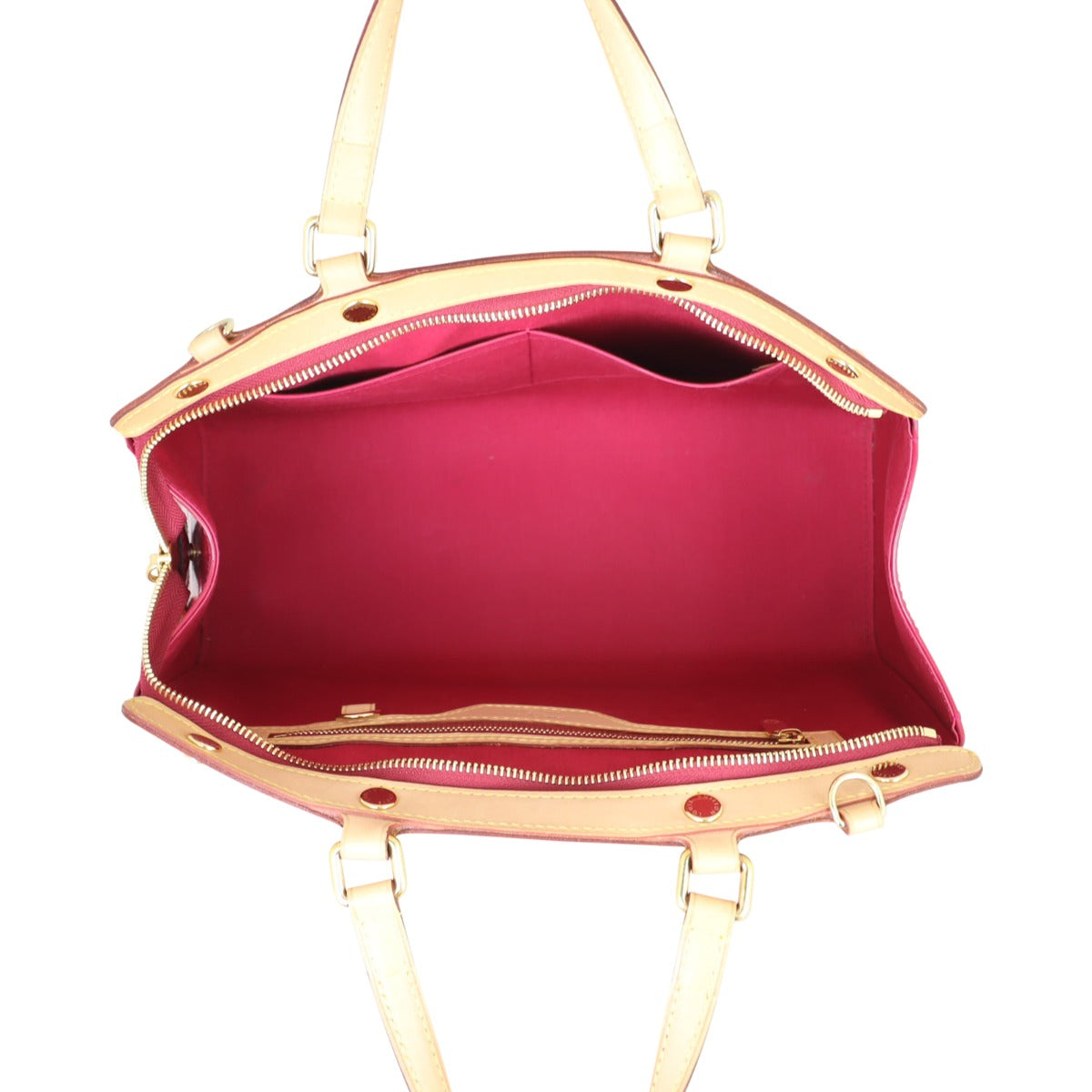 Louis Vuitton Brea MM Monogram Vernis Whole interior
