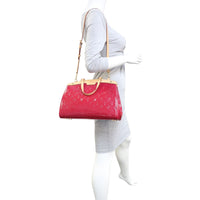 Louis Vuitton Brea MM Monogram Vernis Mannequin
