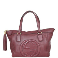 Gucci Soho Small Zip Tote Front
