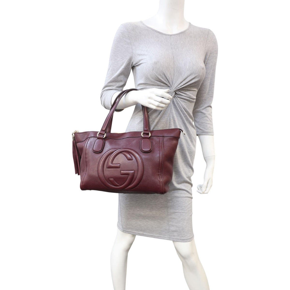 Gucci Soho Small Zip Tote Mannequin
