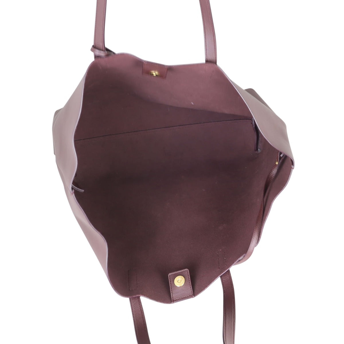 Saint Laurent Shopping Tote Whole interior
