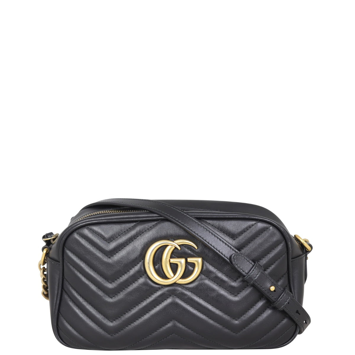 Gucci GG Marmont Small Camera Bag Front
