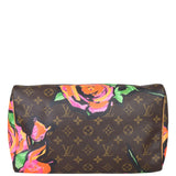 Louis Vuitton Speedy 30 Monogram Roses Limited Edition Base
