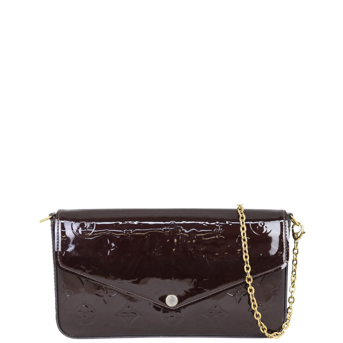 Louis Vuitton Felice Pochette Monogram Vernis Front
