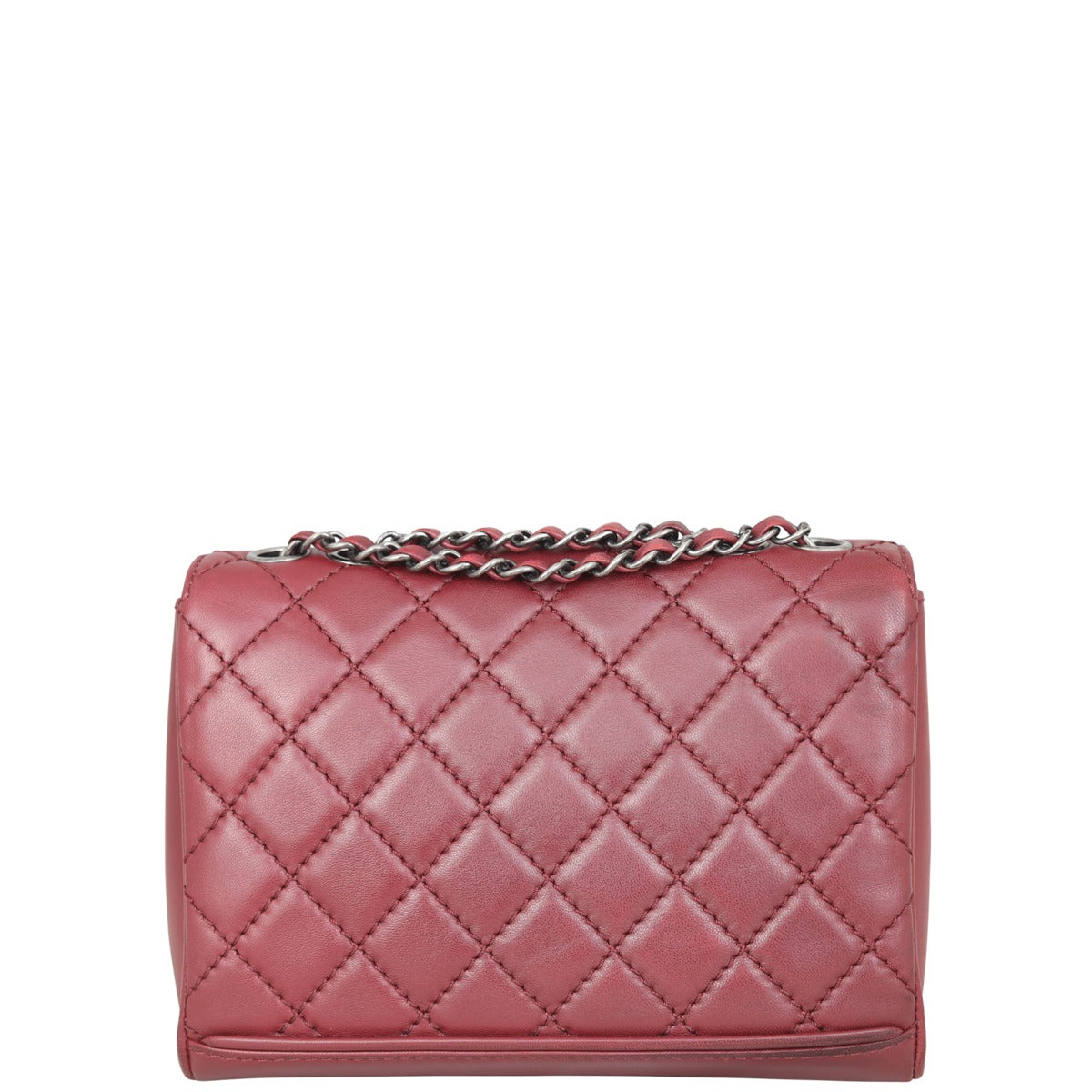 Chanel CC Quilted Flap Bag Back
