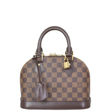 Louis Vuitton Alma BB Damier Ebene Front
