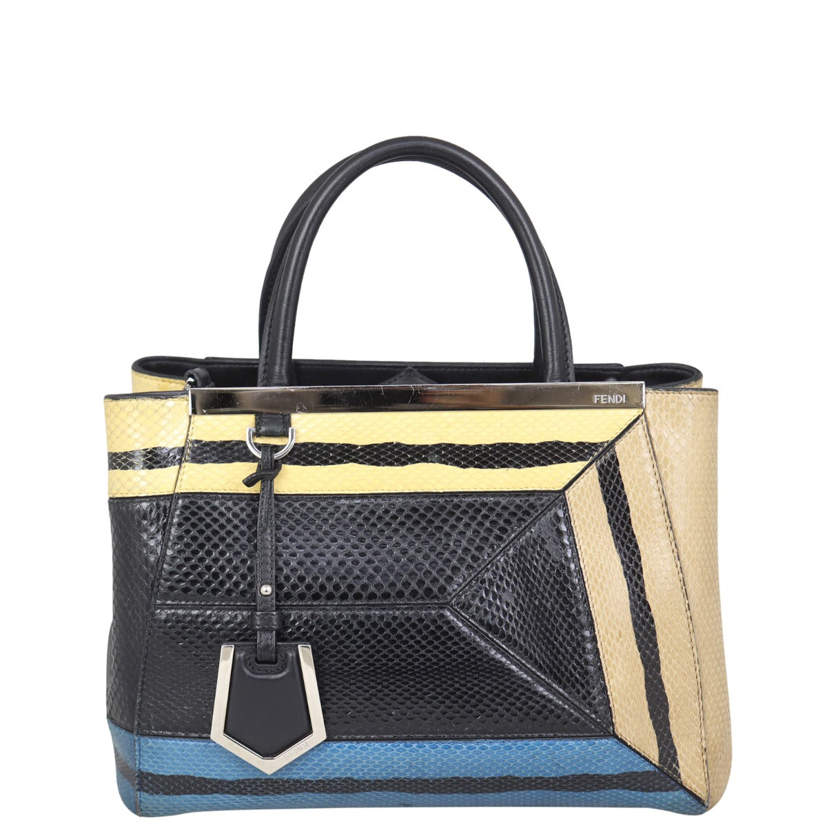 Fendi 2Jours Small Watersnake Front
