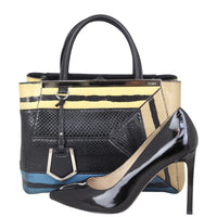 Fendi 2Jours Small Watersnake Shoe
