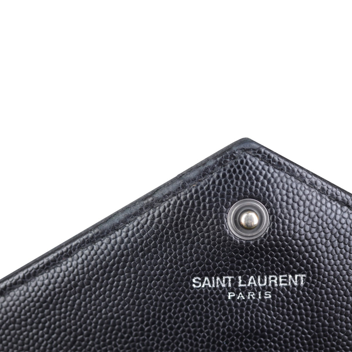 Saint Laurent Monogram Chain Wallet stamp