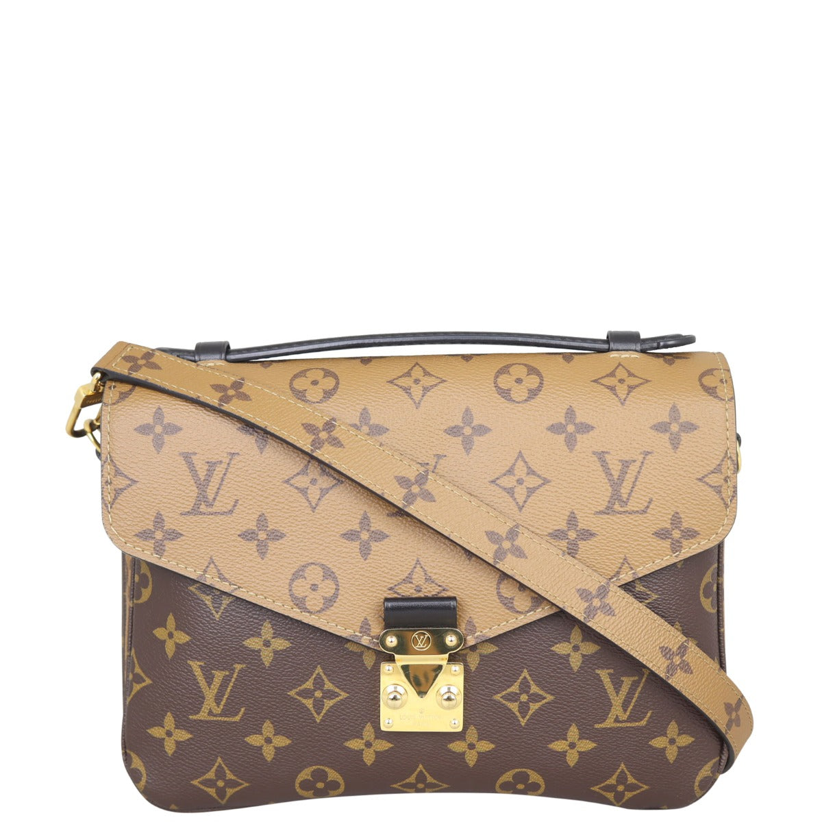 Louis Vuitton Pochette Metis Monogram Reverse Front
