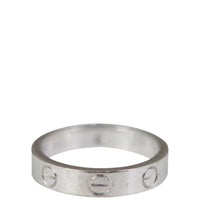 Cartier Love Diamond Solitaire 18k Gold Ring Back
