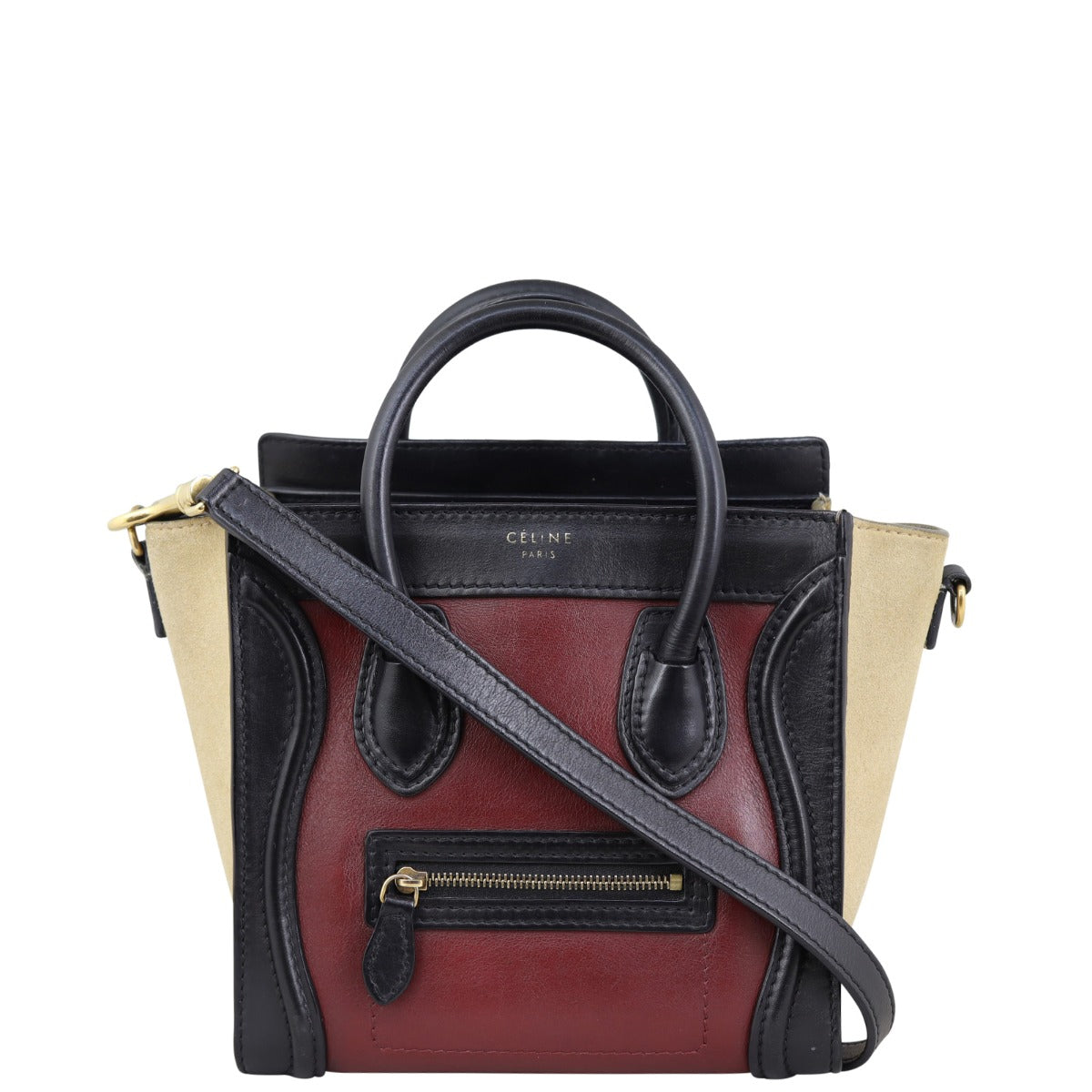 Celine Nano Luggage Tote Front
