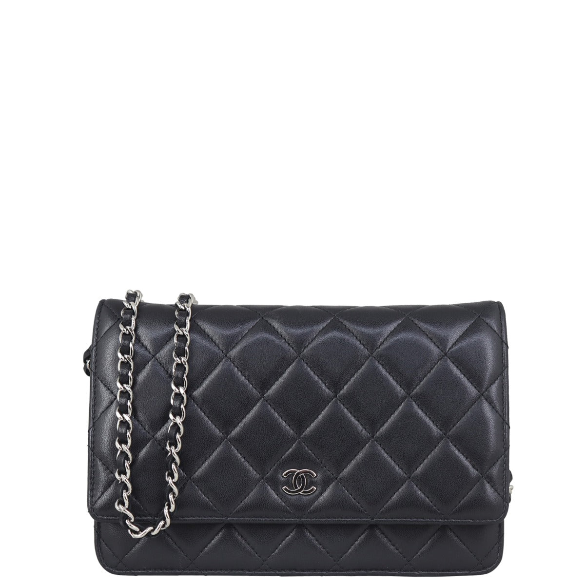 Chanel Classic Wallet on Chain Front
