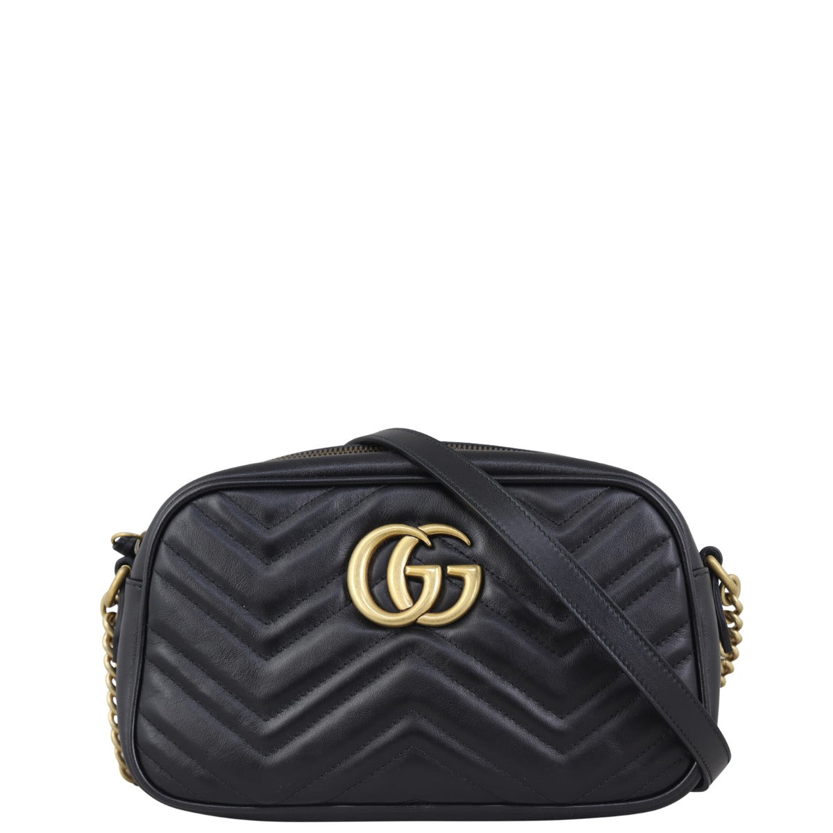 Gucci GG Marmont Small Camera Bag Front
