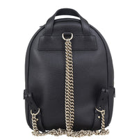Gucci Soho Leather Chain Backpack Back
