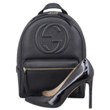 Gucci Soho Leather Chain Backpack Shoe

