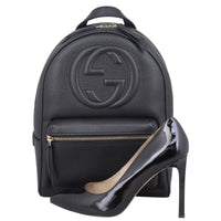 Gucci Soho Leather Chain Backpack Shoe
