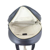 Gucci Soho Leather Chain Backpack Whole interior
