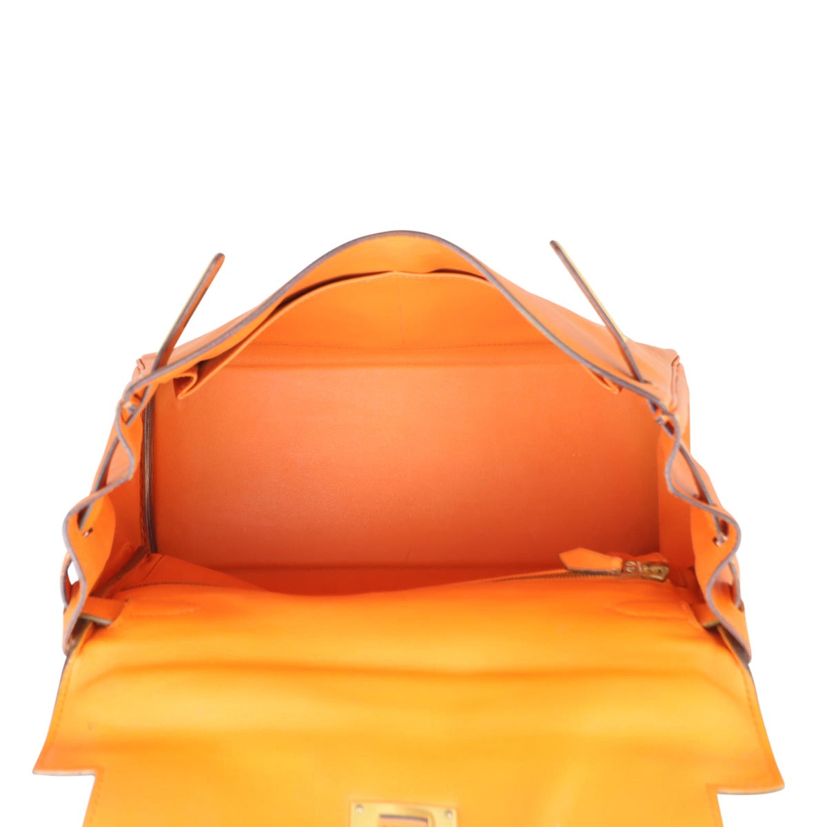 Hermes Kelly 28 Retourne Whole interior
