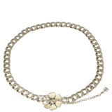 Chanel Camellia Chain Belt Back
