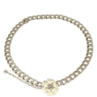 Chanel Camellia Chain Belt Front
