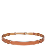 Hermes Braided Leather Belt Back
