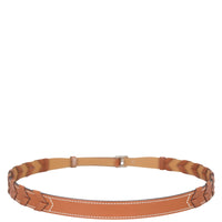 Hermes Braided Leather Belt Back
