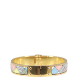 Hermes Hinged Enamel Bracelet Back
