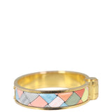 Hermes Hinged Enamel Bracelet Right Side
