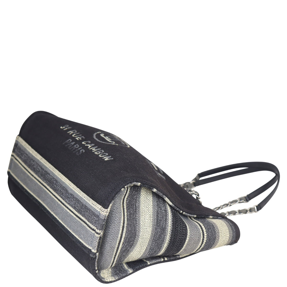 Chanel Deauville Small Tote Corner distance