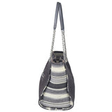 Chanel Deauville Small Tote Side