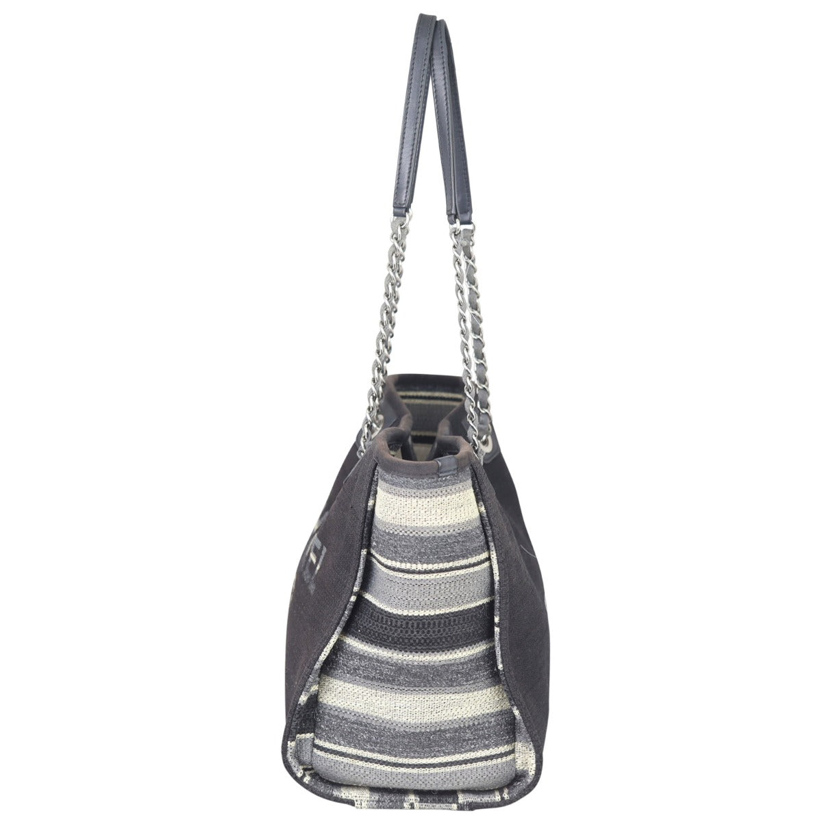 Chanel Deauville Small Tote Side
