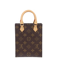 Louis Vuitton Petit Sac Plat Monogram back