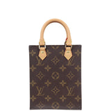 Louis Vuitton Petit Sac Plat Monogram Front