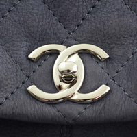 Chanel Suede Flap Bag CC