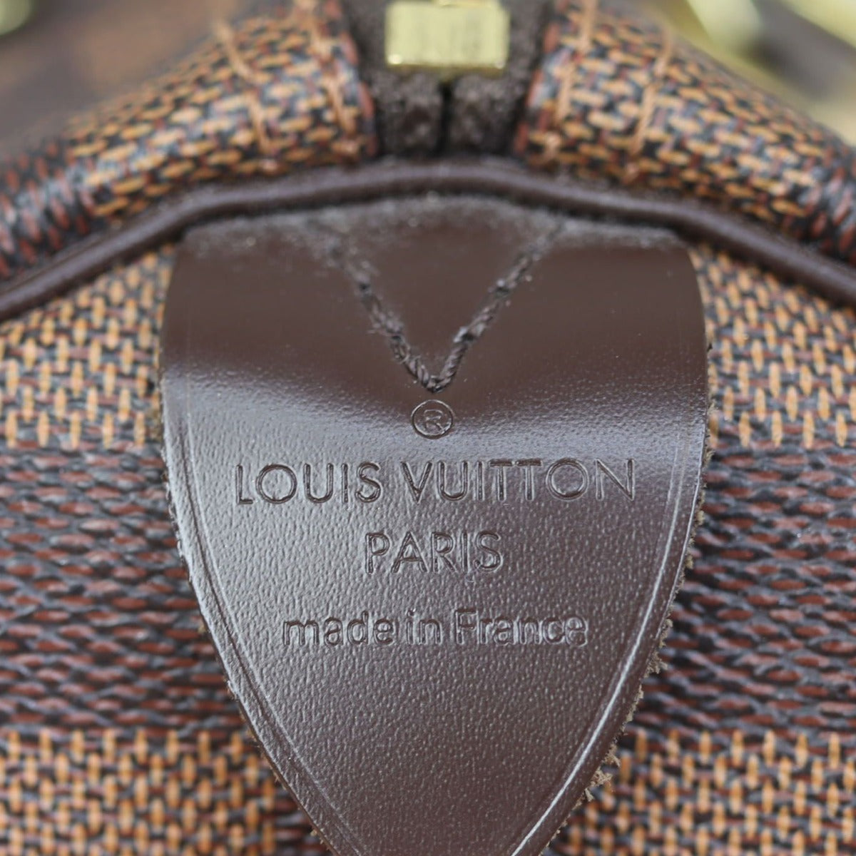 Louis Vuitton Speedy 30 Damier Ebene Stamp
