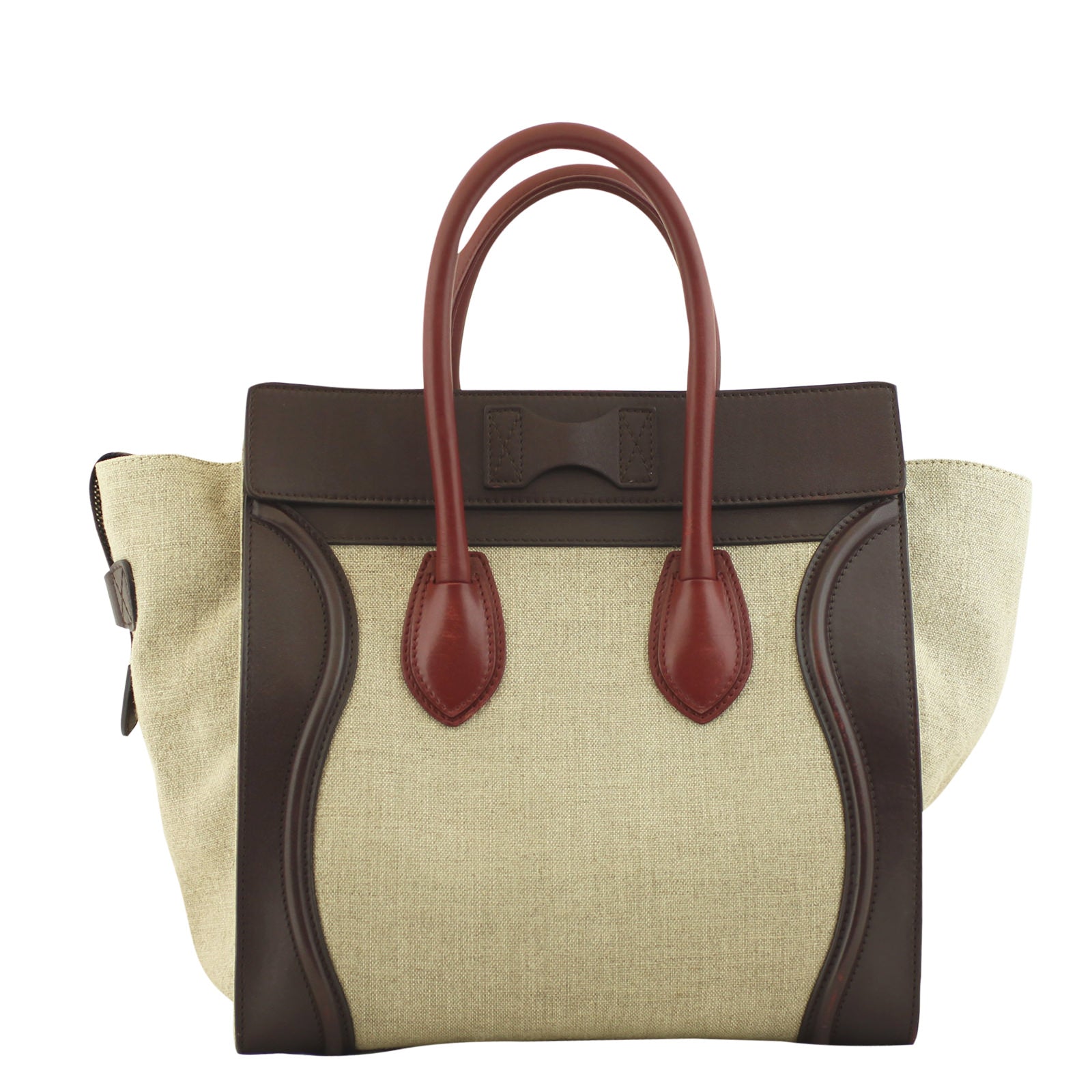 Celine Luggage Tote Mini Back