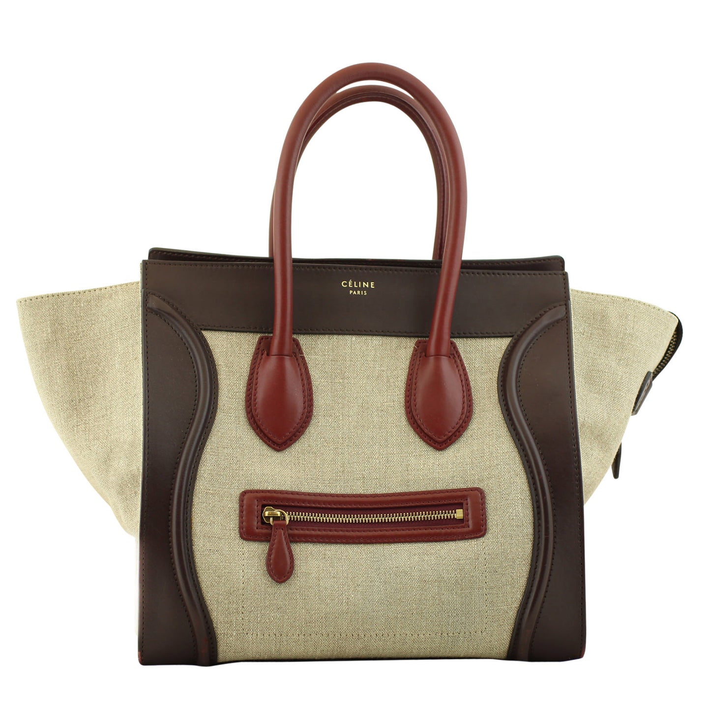 Celine Luggage Tote Mini Front