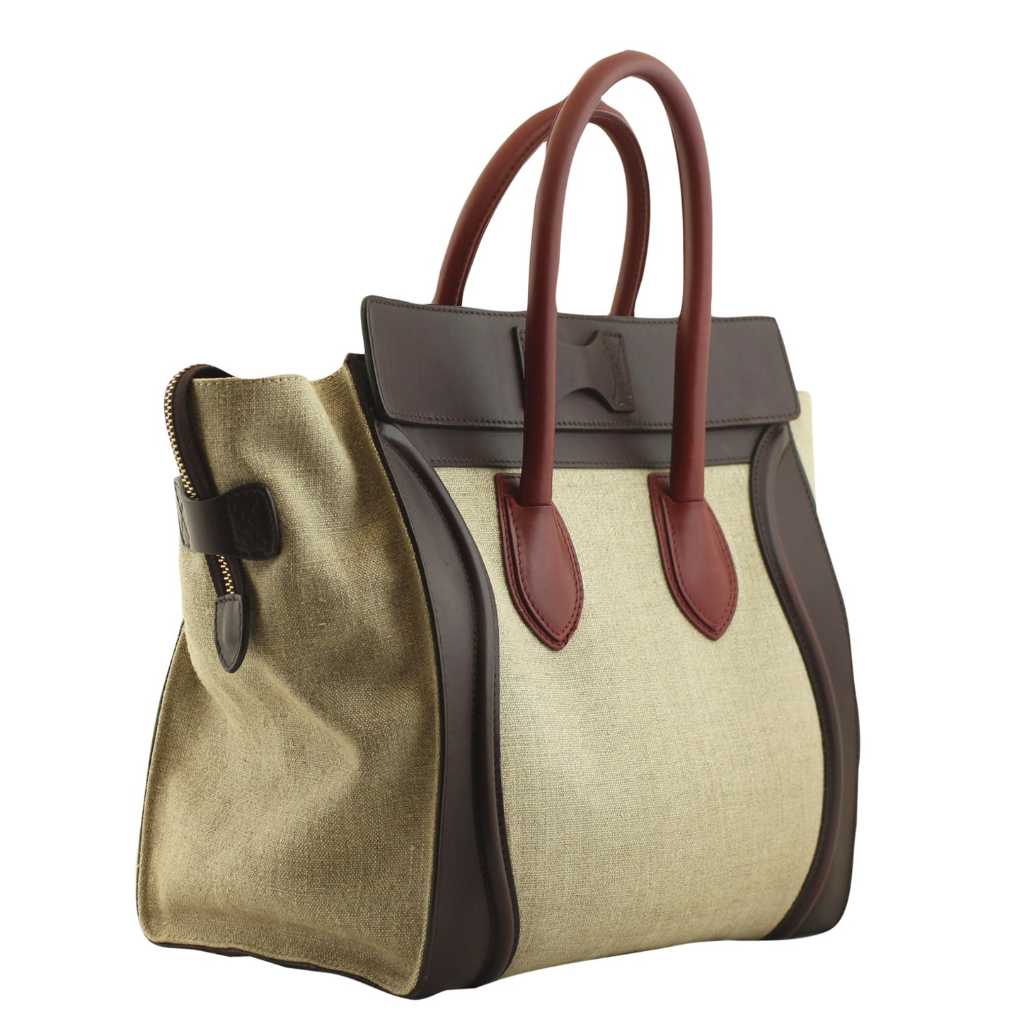 Celine Luggage Tote Mini Side Angle