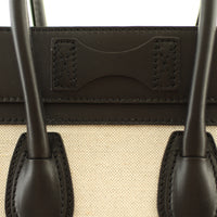 Celine Micro Luggage Tote Close Back