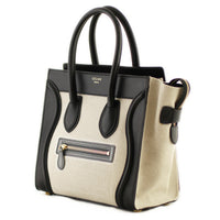 Celine Micro Luggage Tote Side Angle